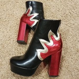 Forever 21 Fire Style David Bowie Heels